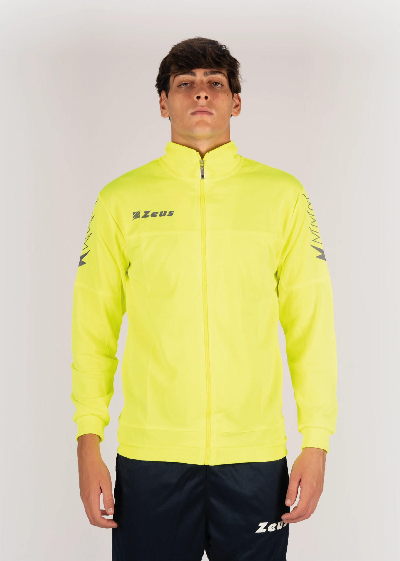 AMARILLO FLUORESCENTE/ GRIS OSCURO